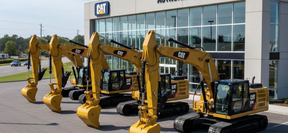 Современная строительная техника у официального дилера на площадке