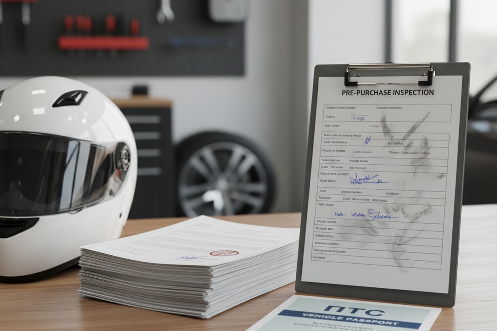 Проверка документов и технического состояния строительной техники