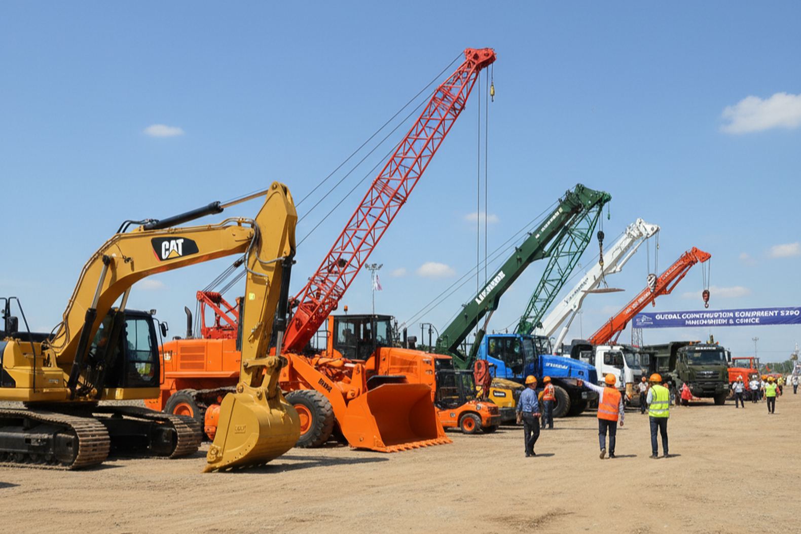 Выбор строительной техники от разных производителей