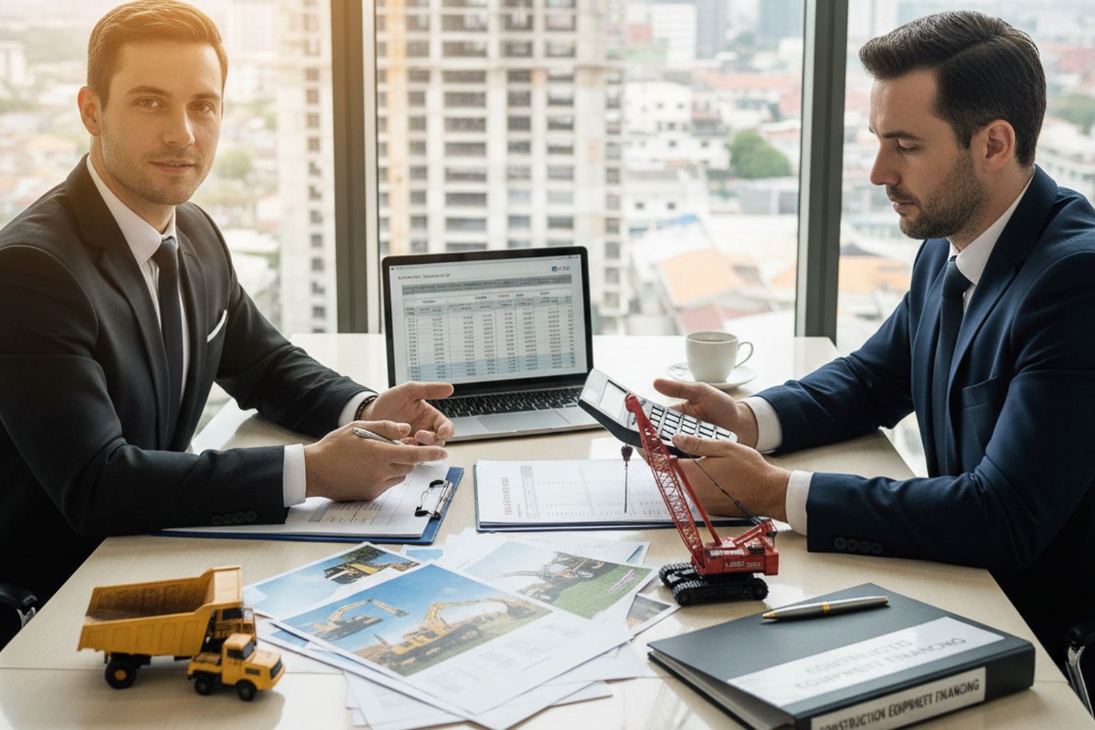 Обсуждение вариантов финансирования спецтехники на встрече предпринимателей