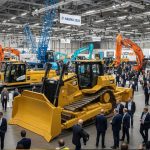 Главная выставка строительной техники Bauma, современные машины и техника на стендах